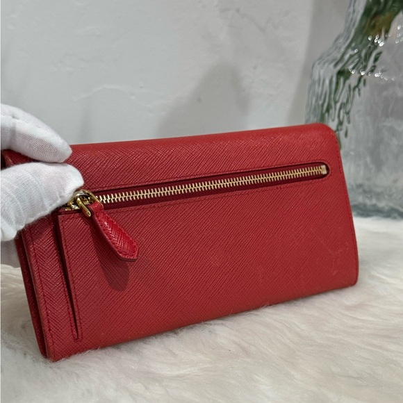 PRADA Saffiano Leather Bifold Wallet GUC - Picture 14 of 16